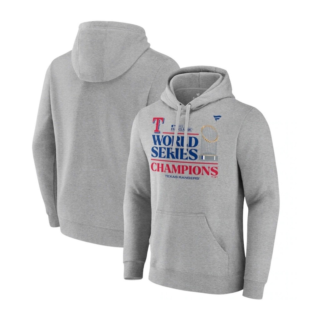 Texas Rangers 2023 World Series Champions Hoodie NWT 3XL